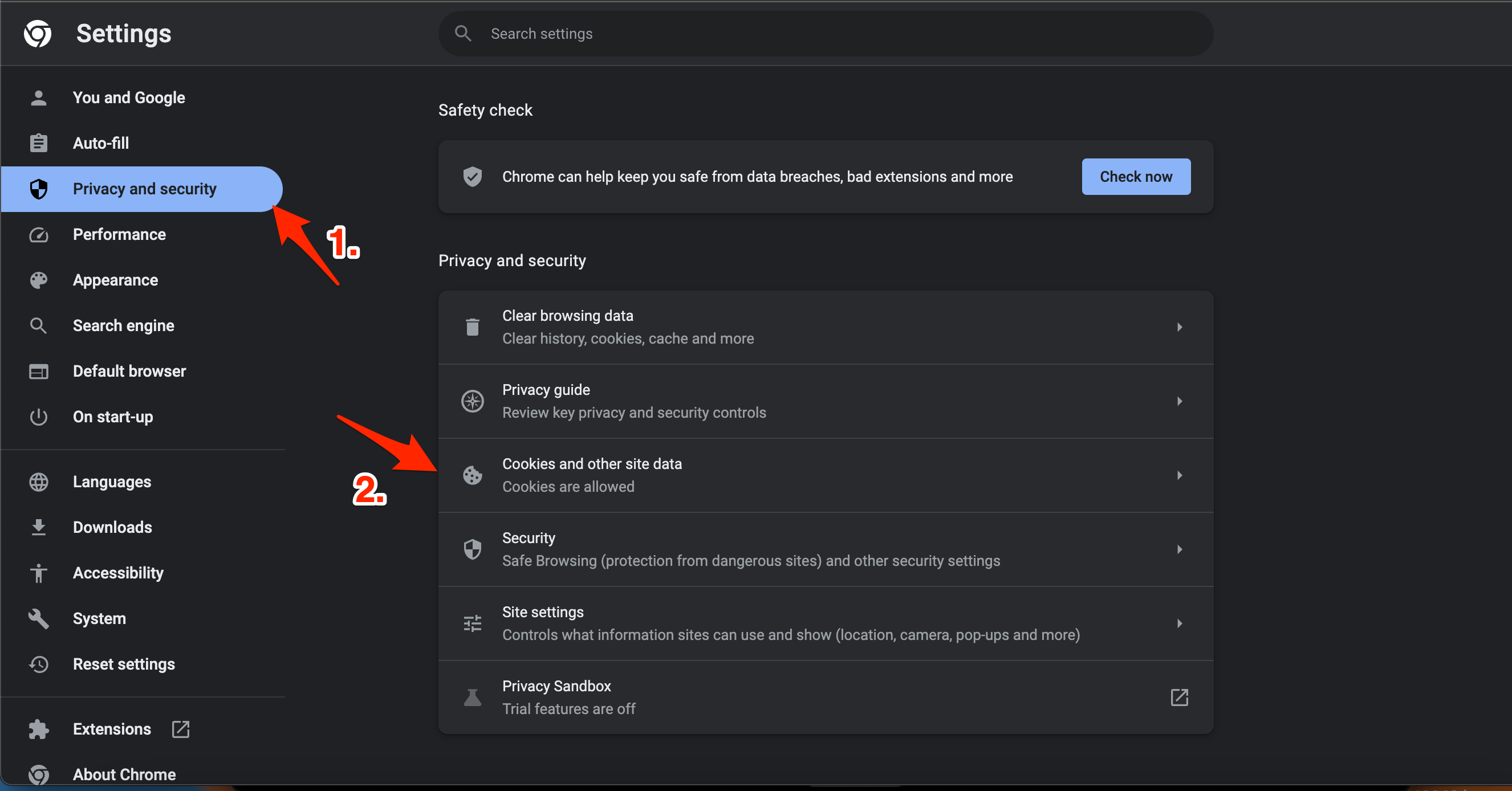 How to Fix ChatGPT Access Denied Error 1020? 6 Cookies and other site data.