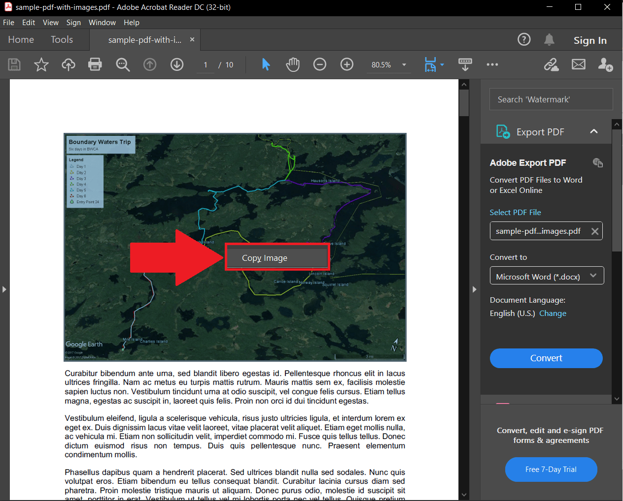 How to Download an Image from PDF? 3 Copy Image