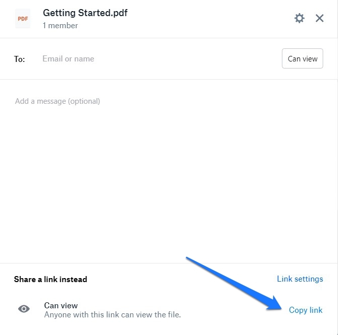 How to Generate Direct Download Link for Cloud Storage? 8 Copy Link
