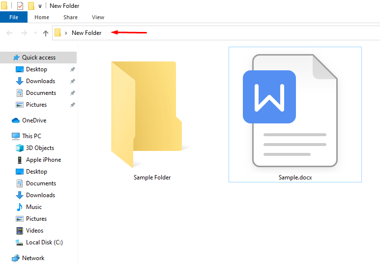 Fix Zip Error - File Not Found or No Read Permission on Windows PC 7 Copy the source location from the clipboard