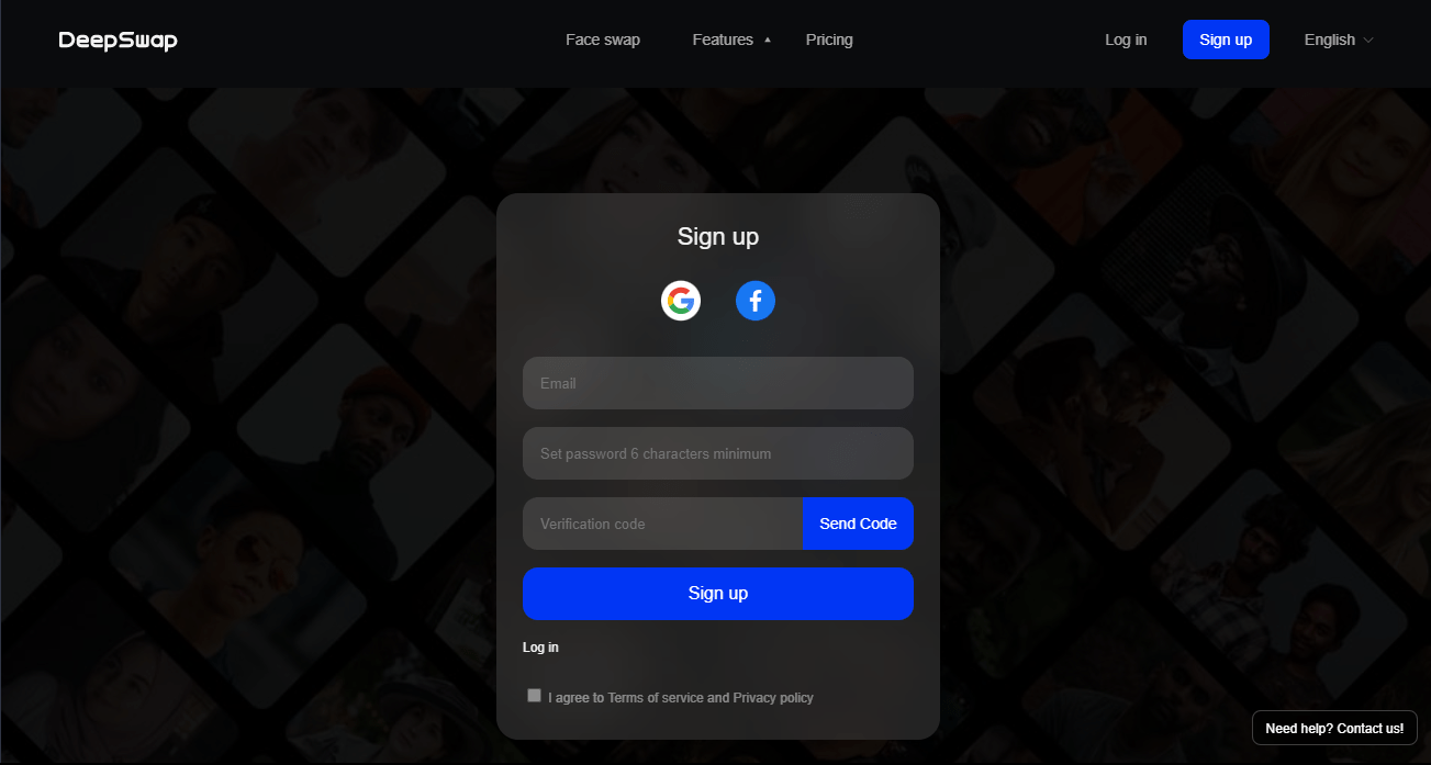 DeepSwap.ai: Everything You Need to Know 8 Create Account