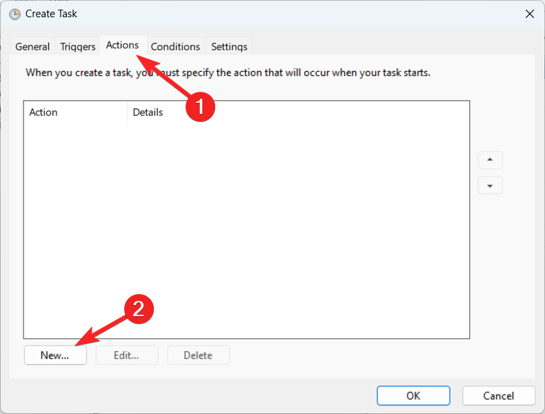 How to Automatically Delete Old Files on Windows 11 15 Create a new action