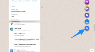 Create Room on WhatsApp Web