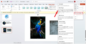 How to Crop a Picture Into a Circle in Microsoft PowerPoint 14 Select circle from the crop to shape menu