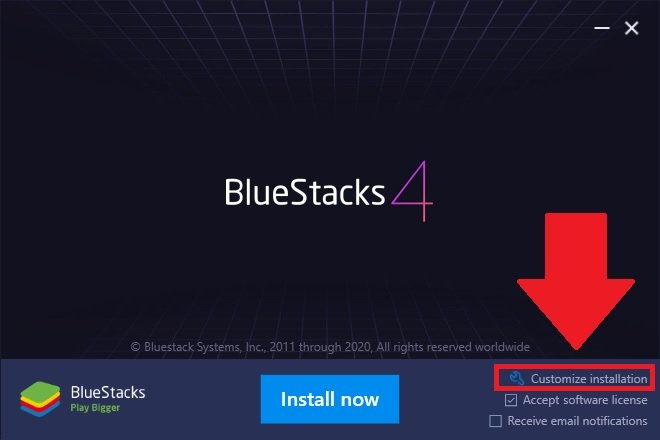 Customise Installation