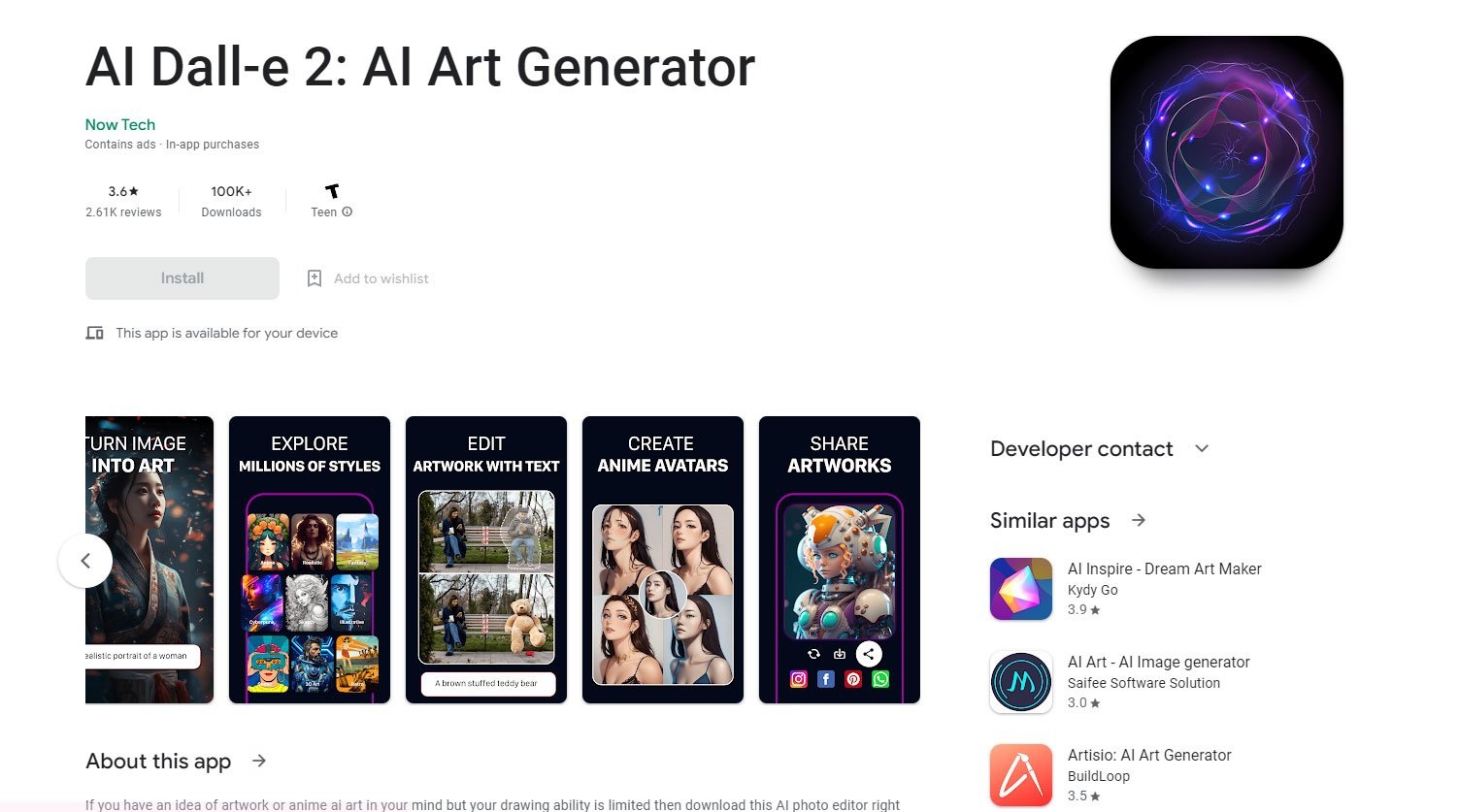10 Best AI Image Creators for Android 3 DALL-E 2