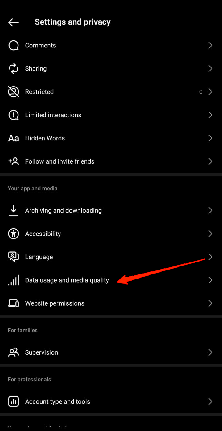 How to Upload High Quality Photos and Videos on Instagram Stories 4 Data usage and media quality