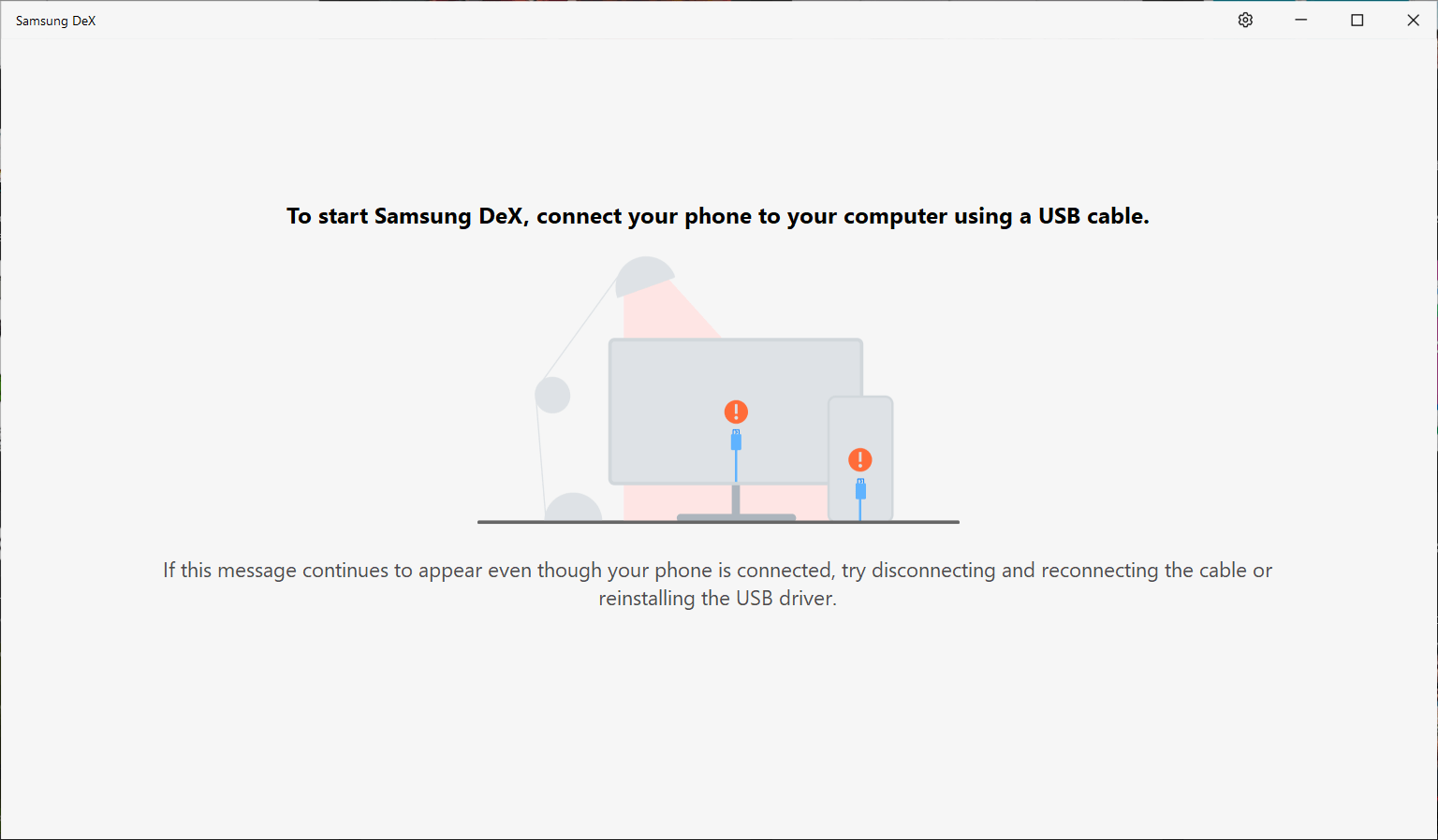 DeX on Desktop