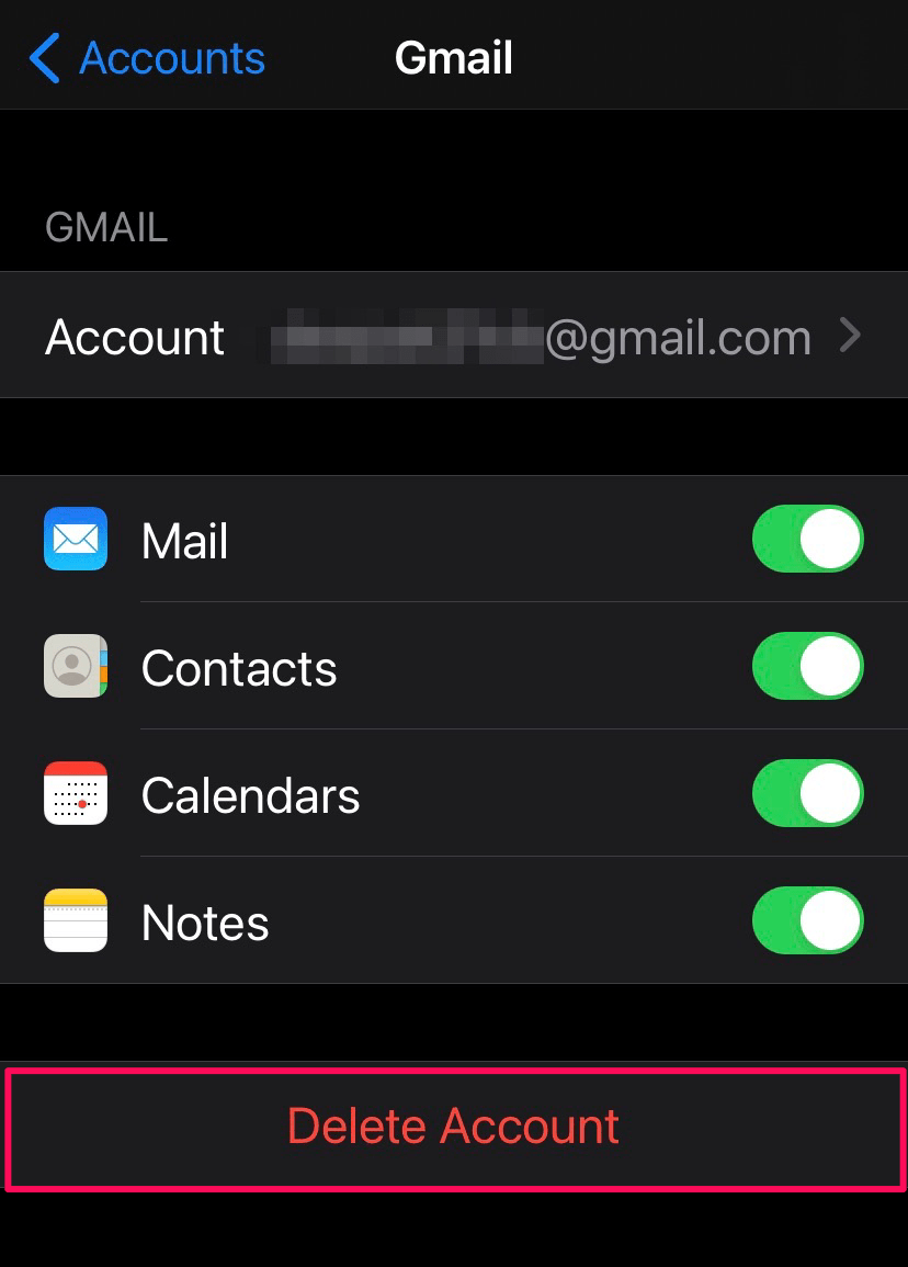 How to Remove Gmail Account on iPhone and iPad 9 Delete Account