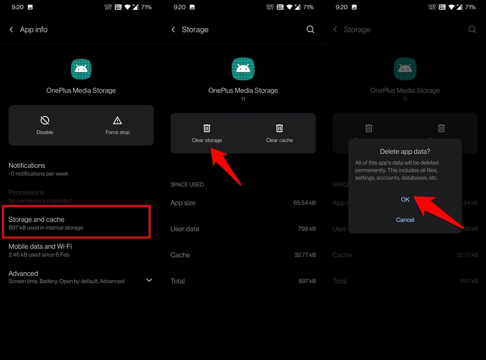 How to Fix android.process.media has Stopped? 8 Delete App Data Internal Media Storage