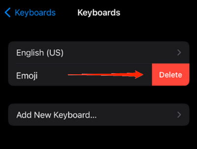 How to Fix Some WhatsApp Emojis Not Working on iPhone? 9 delete emoji keyboard iphone