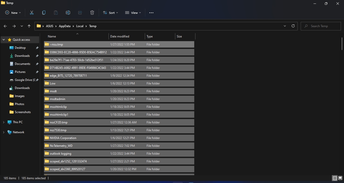 How to Fix Discord Not Working on Windows 11? 9 Delete temp