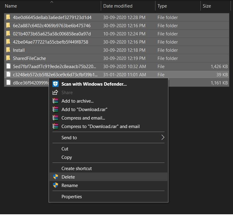 Fix Error 0x80070005 for Windows 6 Delete