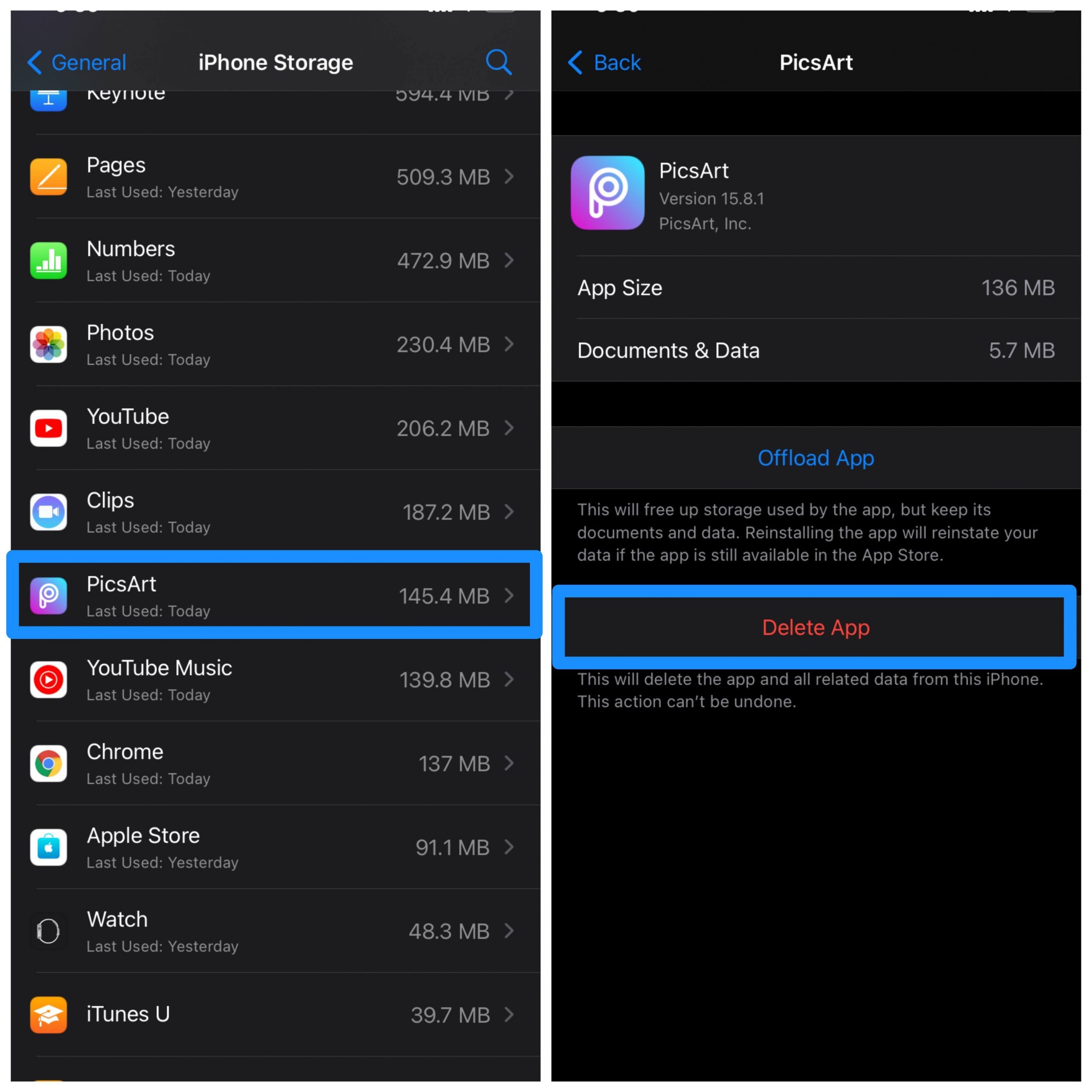 How to Fix iPhone 12 Camera Not Working? 6 Delete_App_on_iPhone