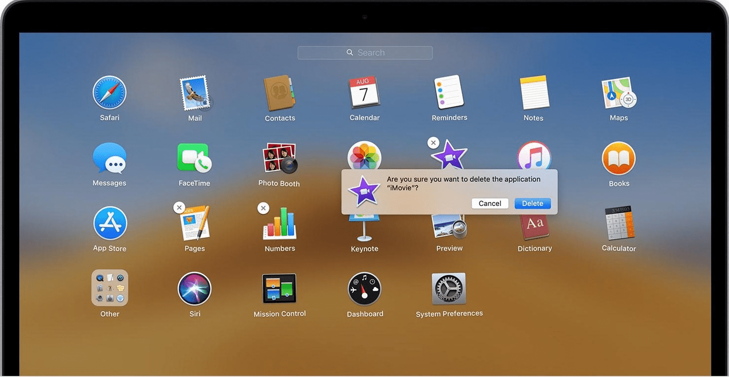 How to Remove System Apps or Bloatware on Mac? 7 Delete Apps from Touchpad