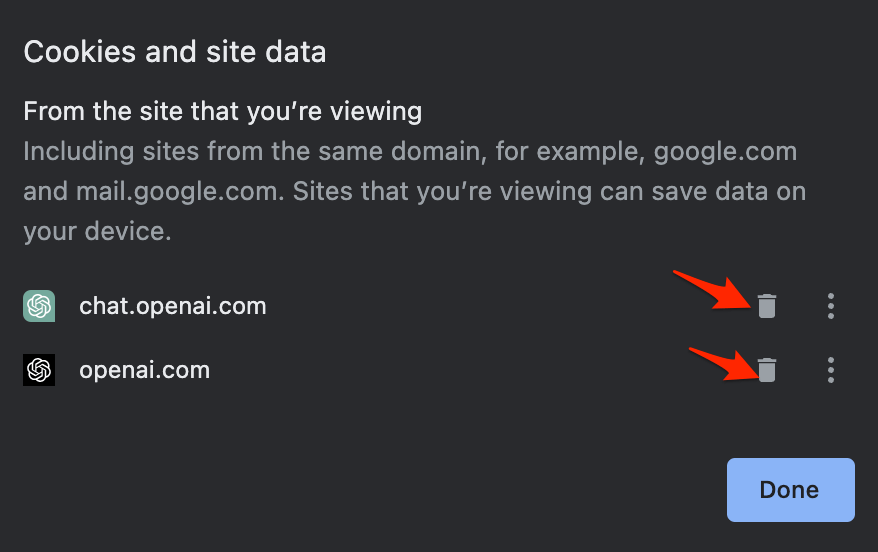 How to Fix ChatGPT Stuck in 'Verify you are human' Captcha Loop? 6 Delete the Cookie options