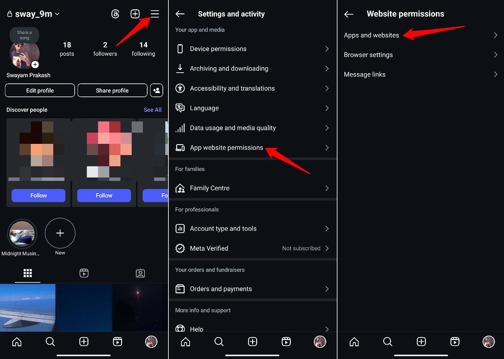 How to Fix Instagram Keeps Logging Me Out? 13 Delink your Instagram Account from Third-Party Apps