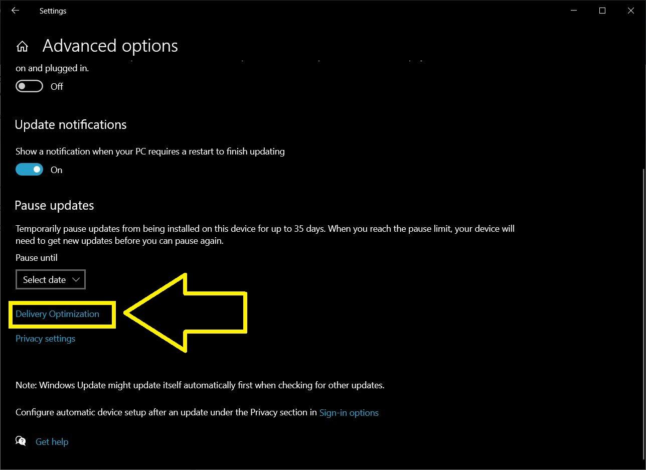 How to Speed Up Downloads on Windows 10? 4 Delivery Optimizer