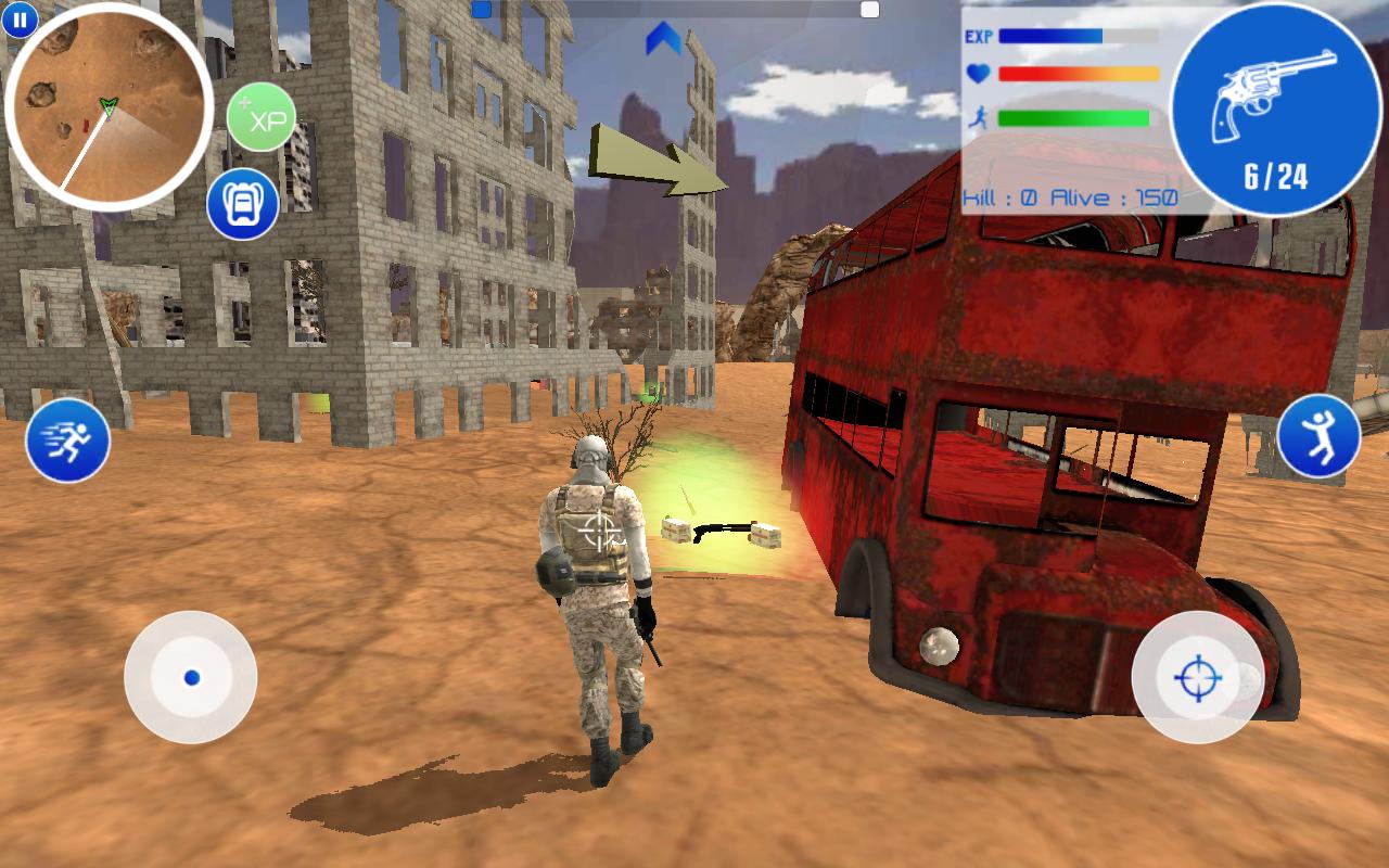 Top Free Offline BR Games Like PUBG Mobile without Internet 6 Desert Battleground