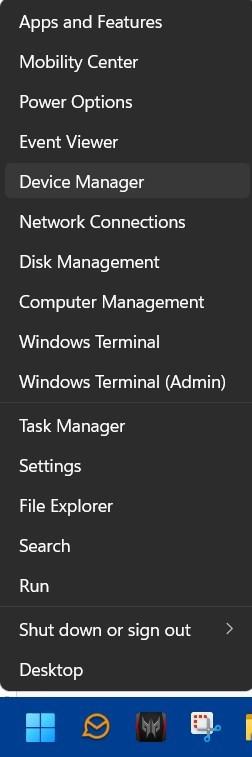 Device Manager Windows 11