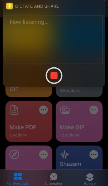 Best Useful Siri iOS Shortcuts to Boost Mobile Experience 15 Dictate