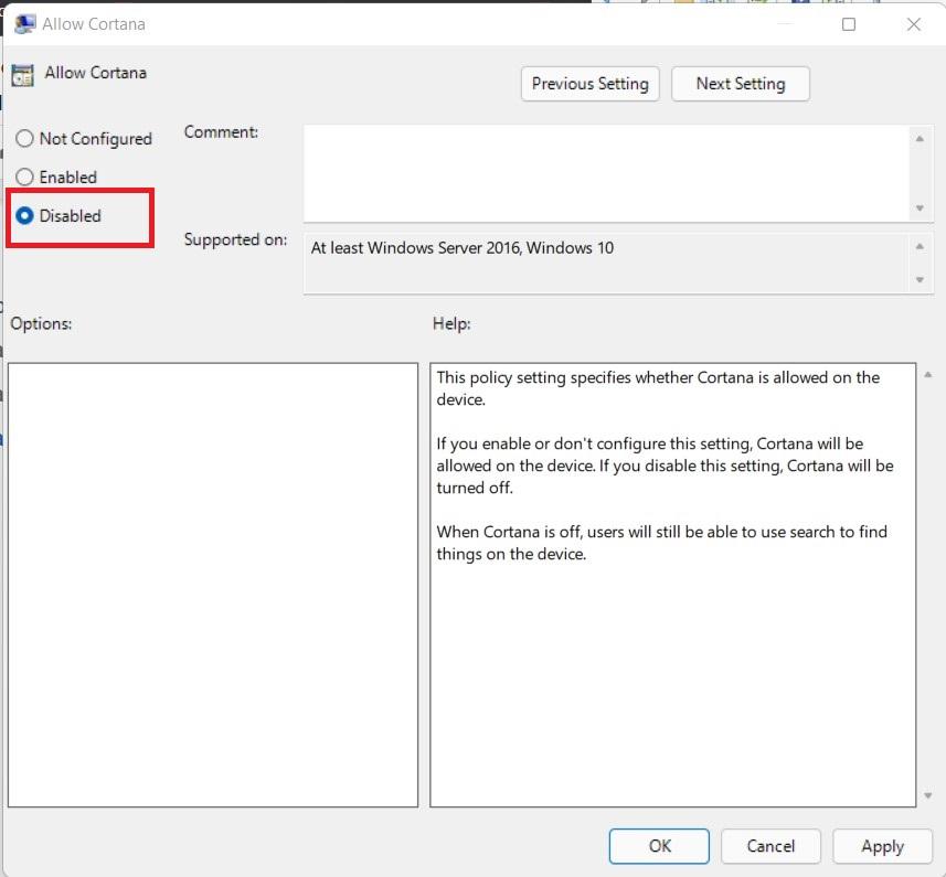 How to Disable or Uninstall Cortana in Windows 11 13 Disable Cortana