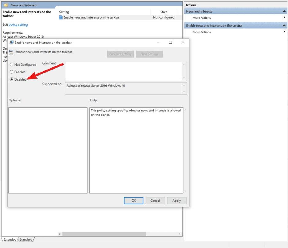 How to Fix High Memory Usage by News and Interest on Windows 11 9 Disable Enable news and interests on the taskbar option
