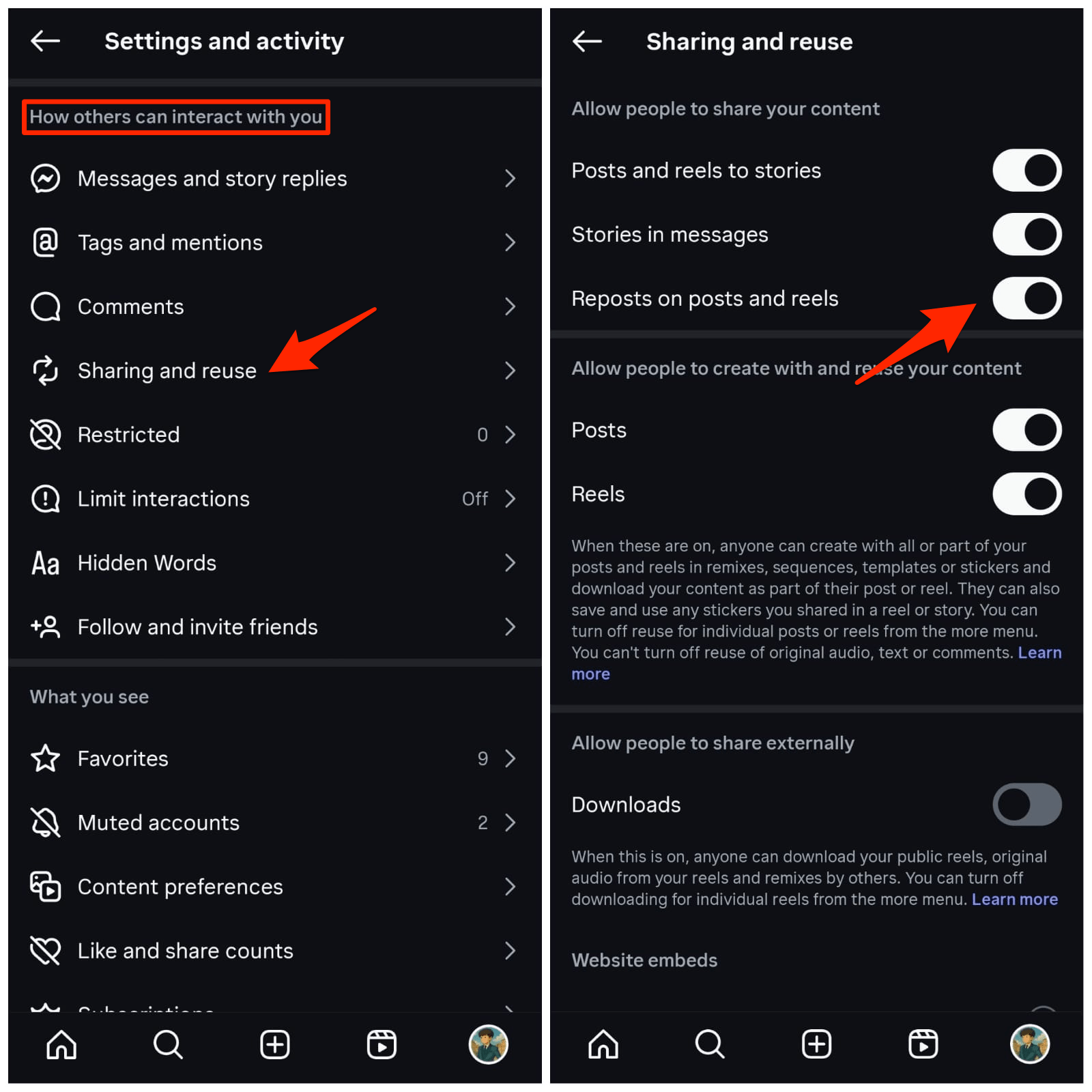 Can you get Rid of Repost option in Instagram? 5 Repost on posta and reels