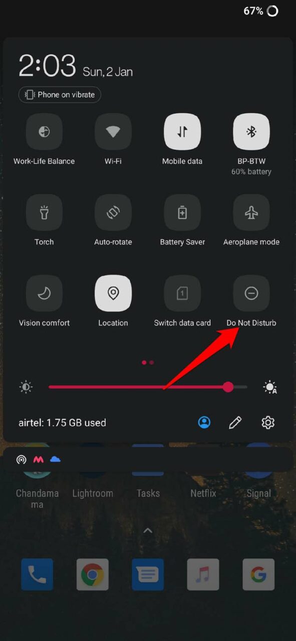 Do Not Disturb Android