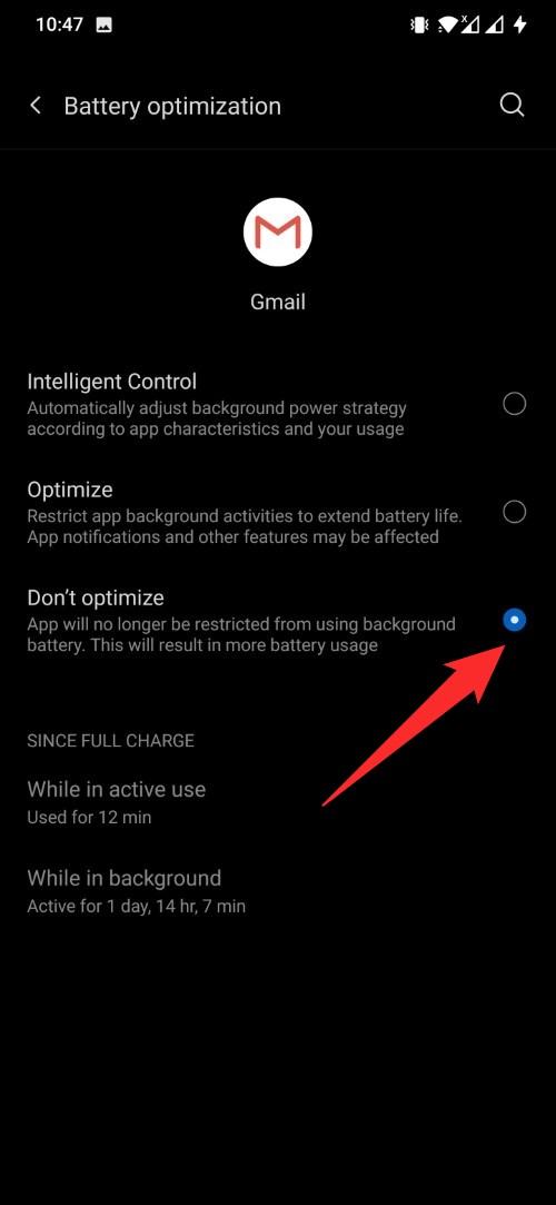 How to Fix Gmail Notification Not Working on Android? 5 Don't Optimize