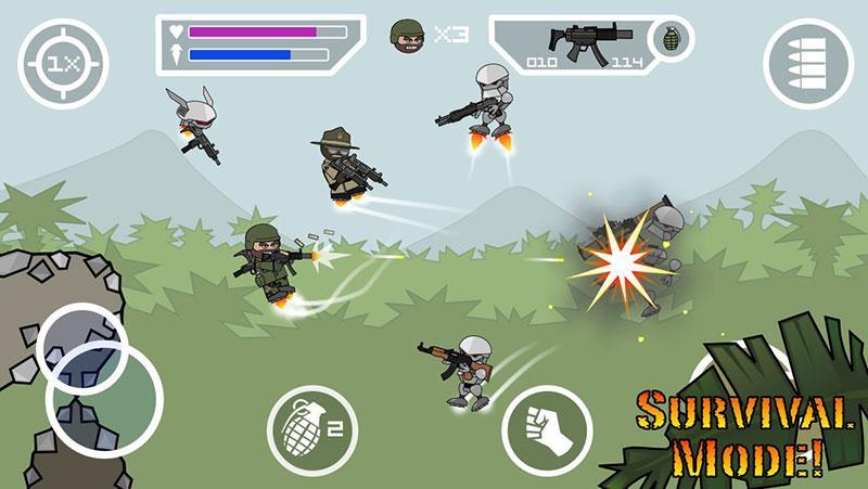 15 Best Offline Multiplayer Shooting Games: Local Wi-Fi 3 Doodle Army 2
