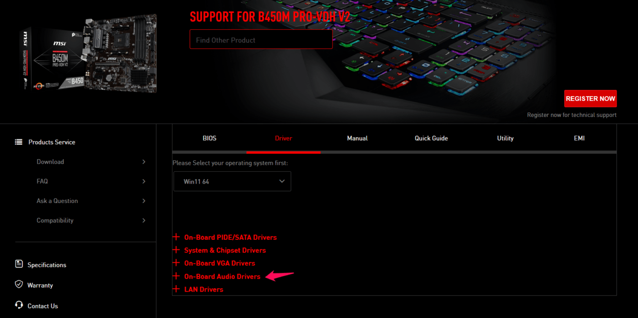 Easily Fix Realtek Audio Console 'Cannot Connect to RPC Service' in Windows 11 13 Download Drivers from Official Site (6)