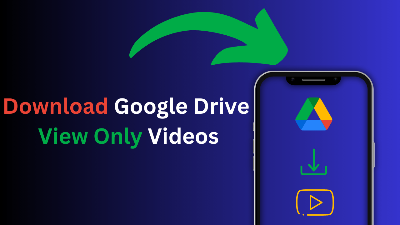 Download Protected Google Drive Videos: Save Restricted Video 1 Download Protected Google Drive Videos