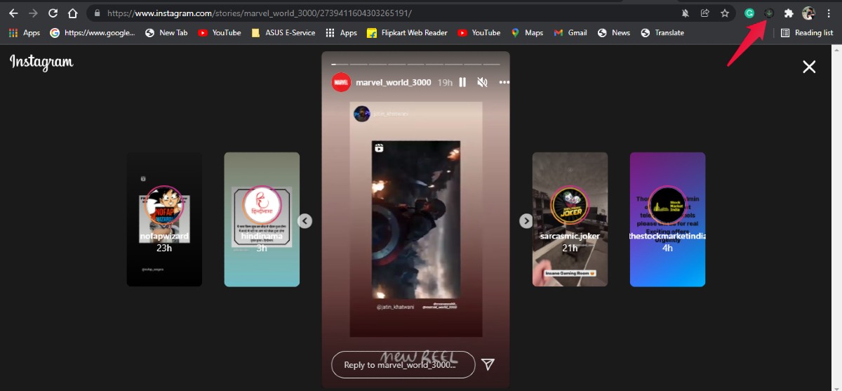 Download Story Chrome