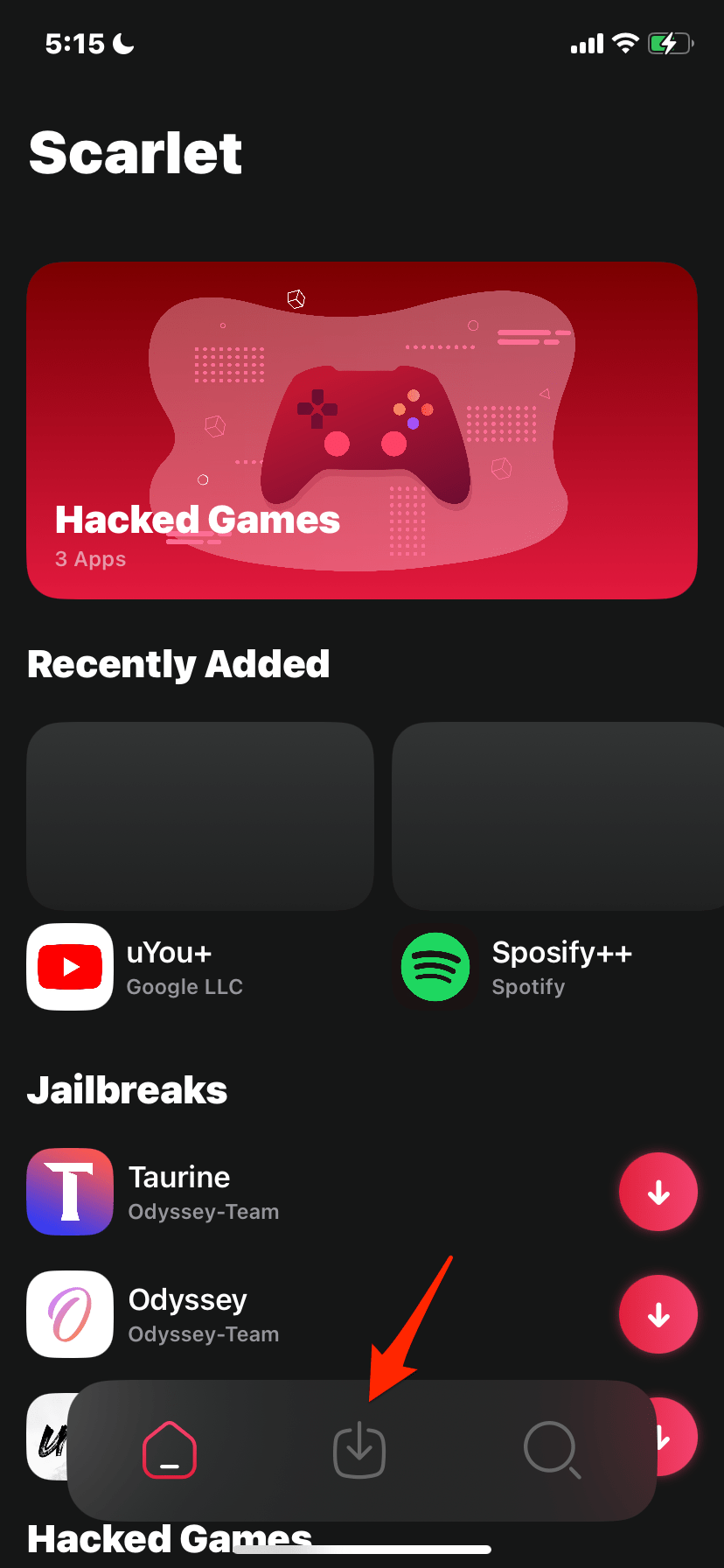 How to Install YouTube Vanced on iPhone without Jailbreak? 18 Download_icon_Scarlet