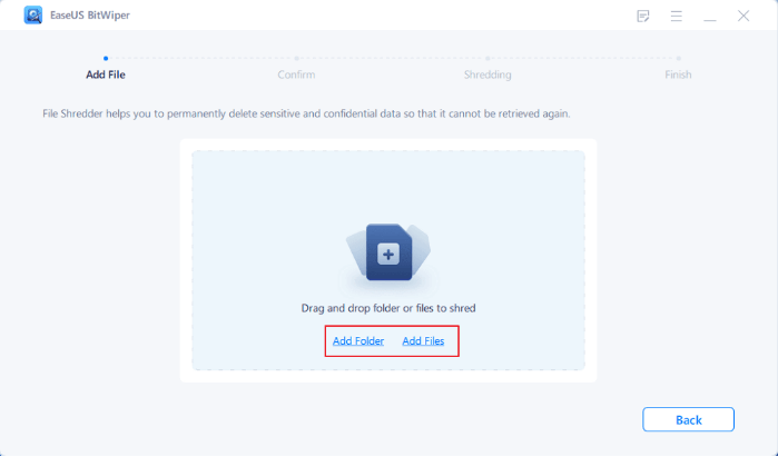 How to Make Deleted Files Unrecoverable? (3 Quick Ways) 6 Drag and Drop Files