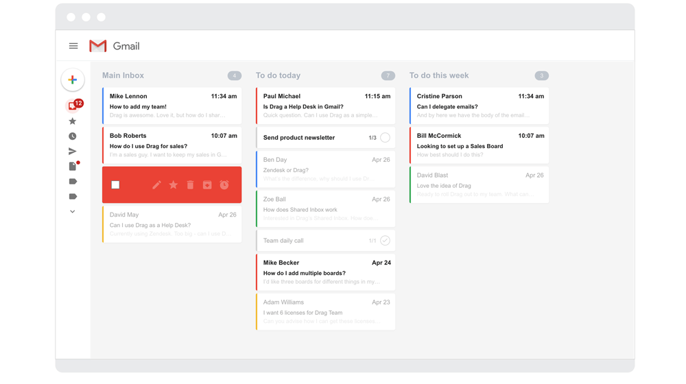 Best Chrome Extensions to Enhnace your Browsing 16 Drag for GMail