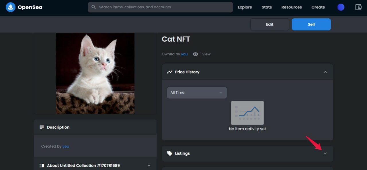 Make Money: How to Create and Sell NFT? 9 DropDown Listing