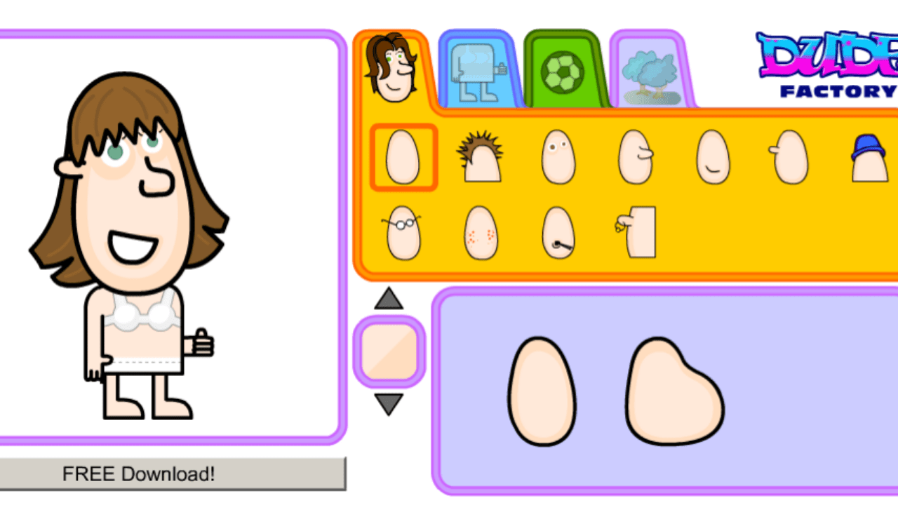15 Free Avatar Creator Sites Online You Shouldn't Miss 11 Dude Factory