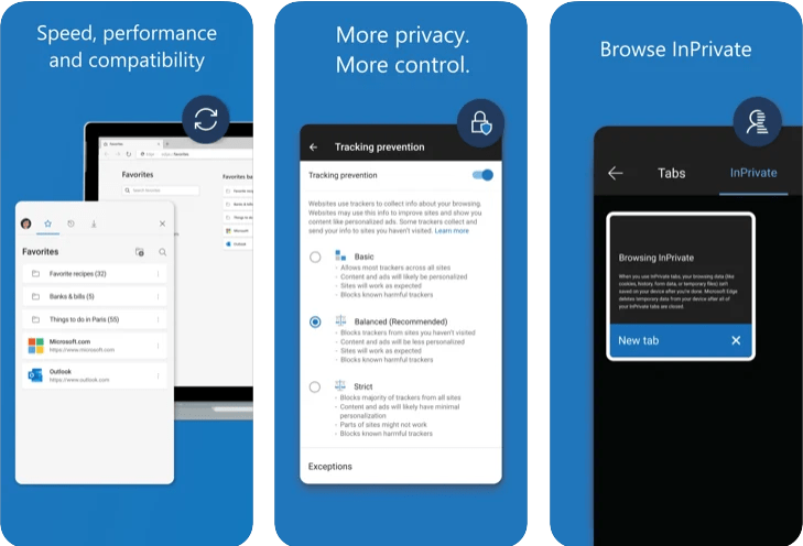 15 Best Browser For iPhone for Surfing the Web 8 Edge Browser