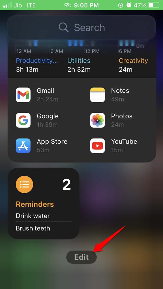 How To Fix iPhone Reminders Not Working on iOS 15 8 Edit widget