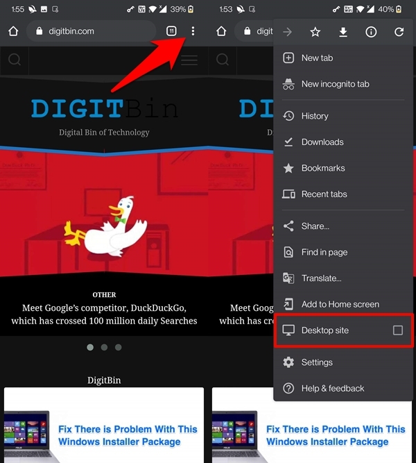 JWPlayer 'This video cannot be played. Error Code: 232011' on Android 2 Enable Desktop Site