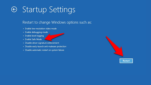 Fix Windows Camera Error Code 0xa00f4243 (0xc00d3704) 8 Enable Safe Mode