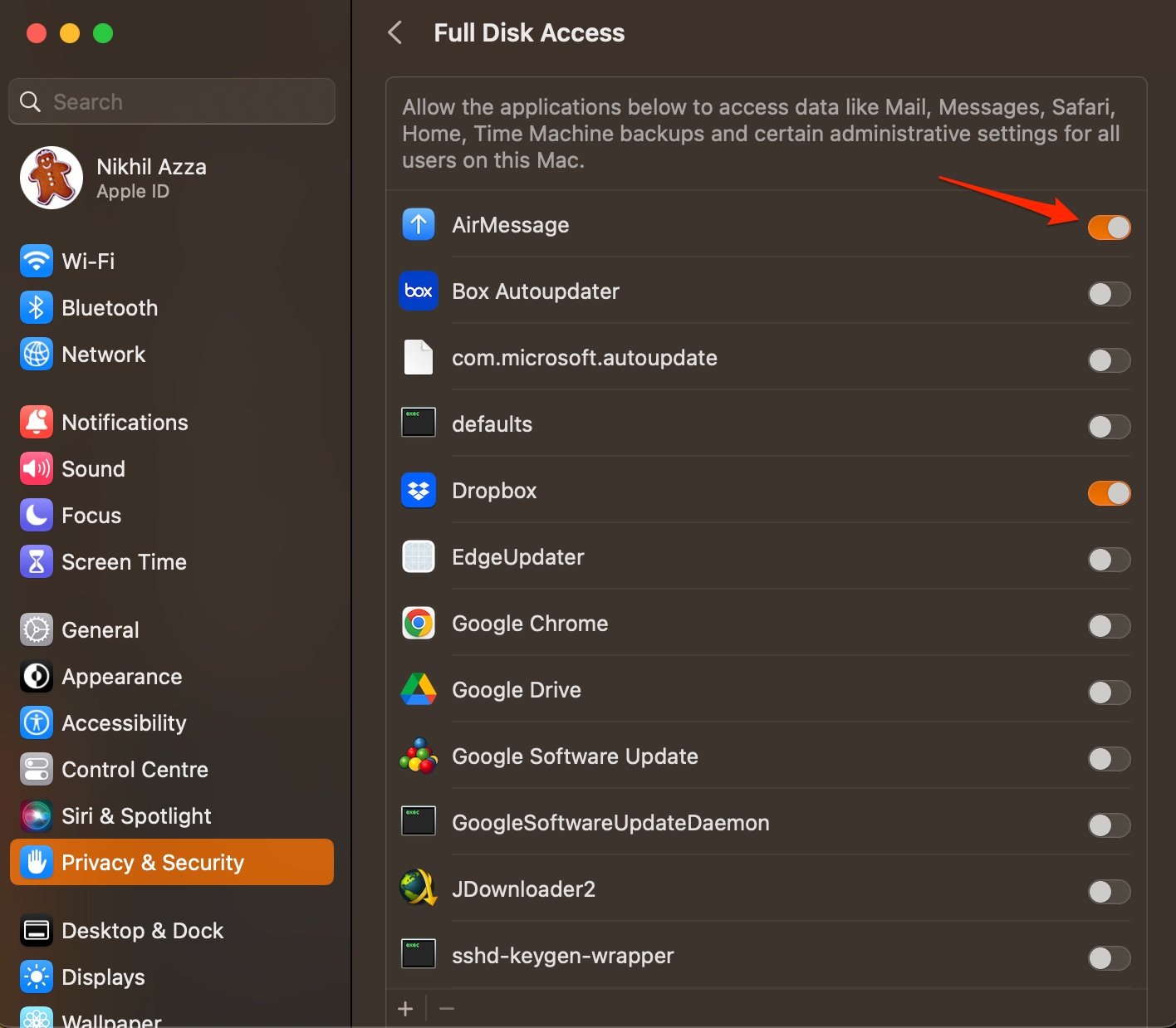Enable_AirMessage_Access