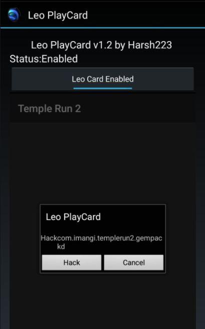 How to Hack Android Games for Free? 4 Enable Leo Placard