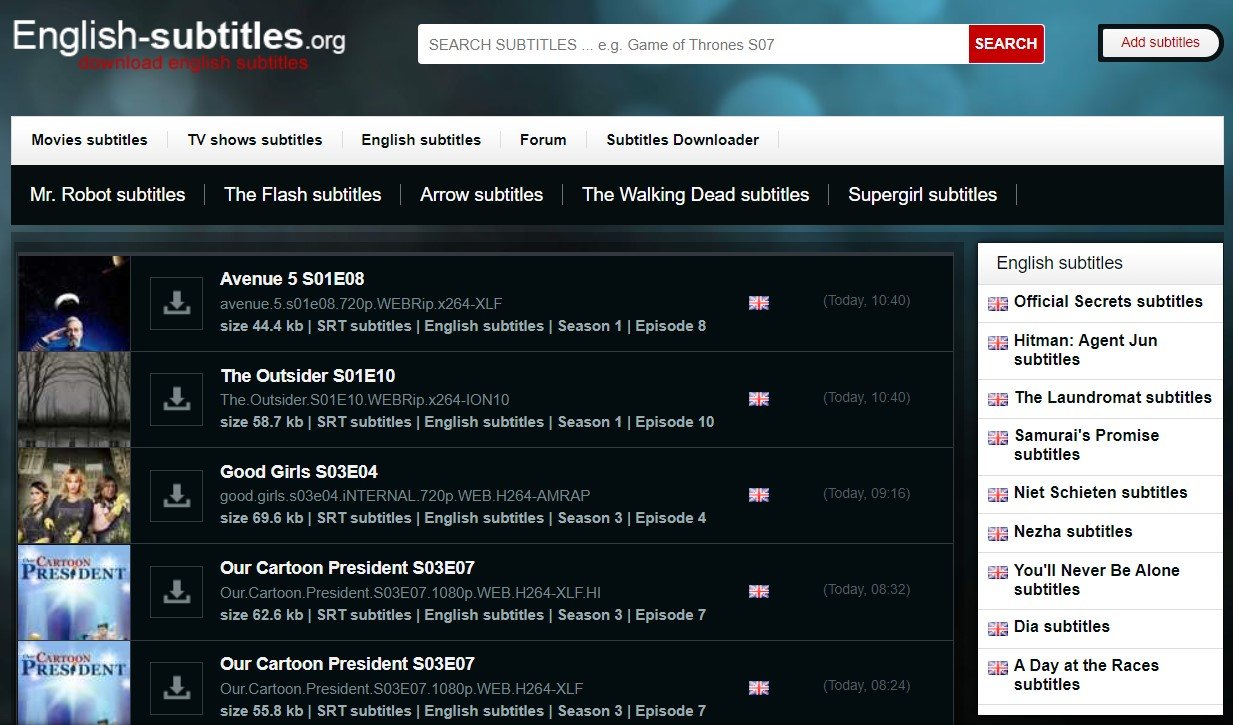 15 Best Sites to Download Free Subtitles: Movies & TV Shows 9 English Subtitles .org