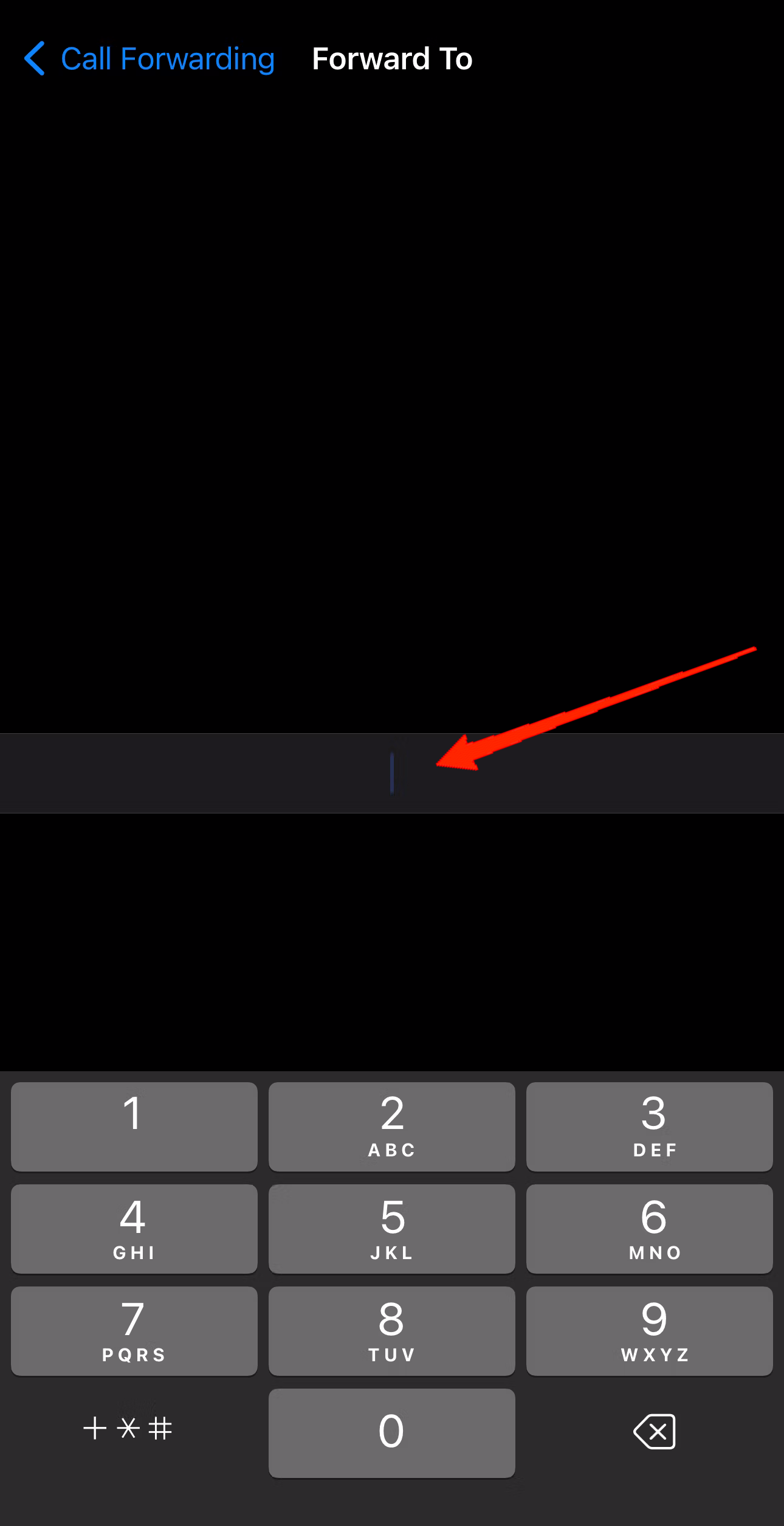 How to Forward Calls from iPhone to Android 5 Enter the 10-digit phone number to which you wish to divert the calls.
