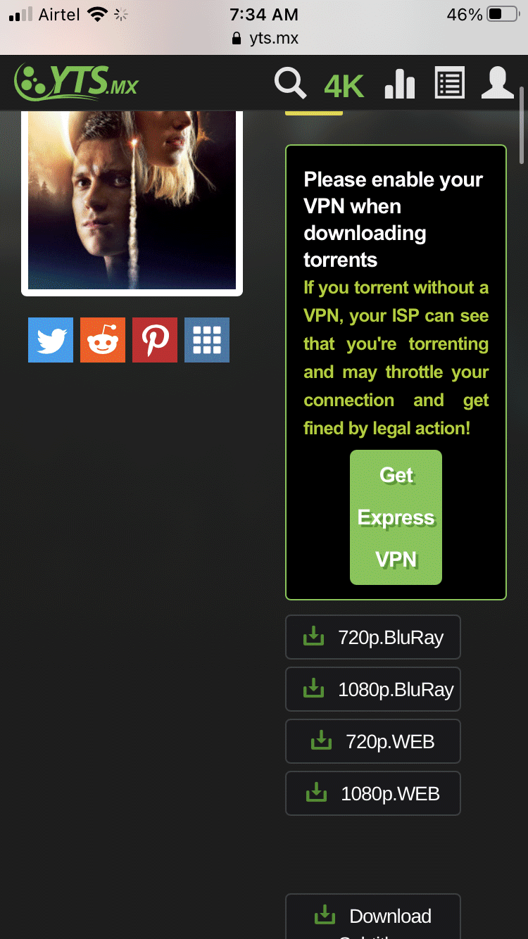 Movie Downloader for iPhone and iPad 11 Enter the URL of the website to download from