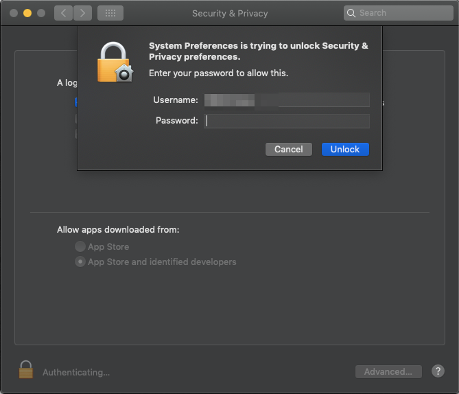 Fix Mac 'File Can’t be Opened Because the Identity of the Developer Cannot be Confirmed' 5 Enter_Mac_Password