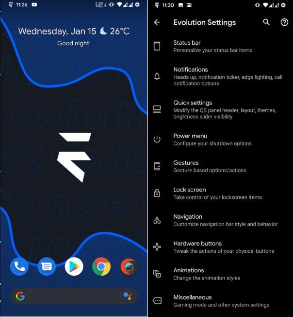 10 Best Free Custom ROM OS for Android 7 Evolution X